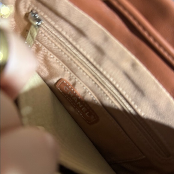 CHANEL Quilted Leather Backpack in with Silver Hardware - Picture 4 of 4